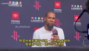 KD曾谈：詹库登这些35+老家伙状态和25岁一样！向他们致敬